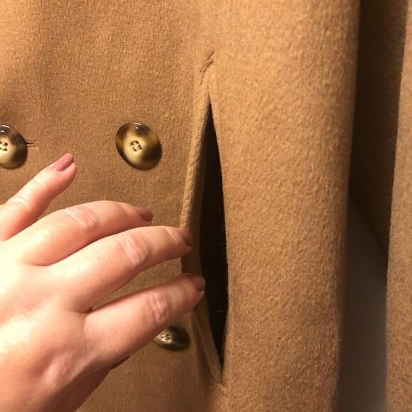 Vintage John Weitz Wool Winter Peacoat - Picture 3 of 10